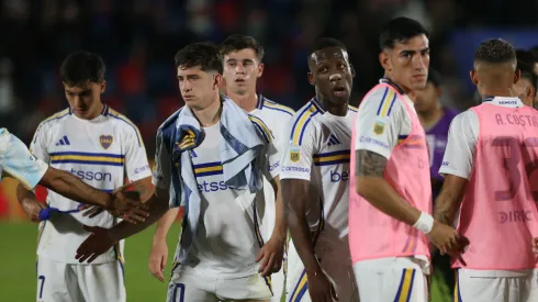 Un jugador de Boca prepara su salida del club.
