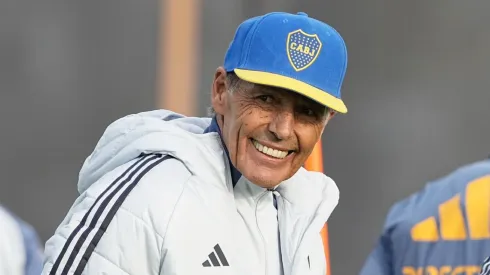 Russo probó dos equipos en el último entrenamiento y dio pistas. 
