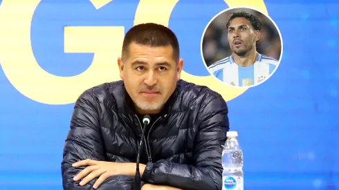 Riquelme sabe por qué se dilata la vuelta de Paredes a Boca. 
