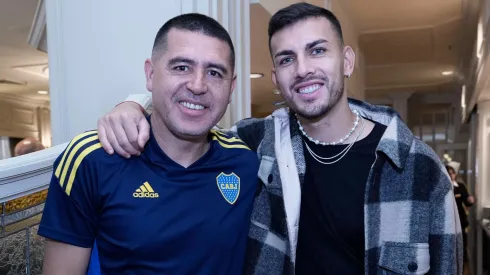 La charla que tuvieron Riquelme y Paredes tras el Boca vs. Benfica.
