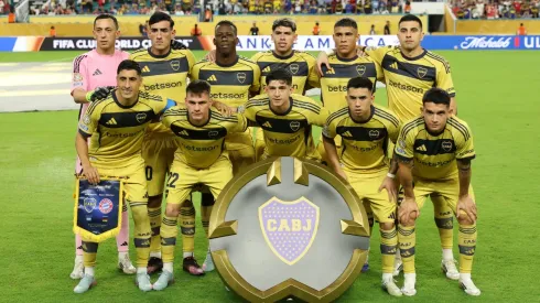 La formación titular de Boca ante Bayern.
