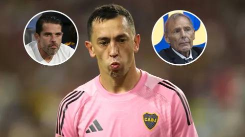 Marchesín le tiró un palito a Fernando Gago. 
