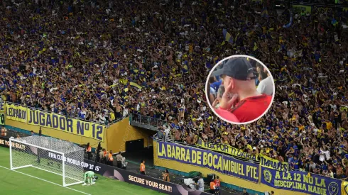 Boca se hizo sentir en las tribunas de Miami.
