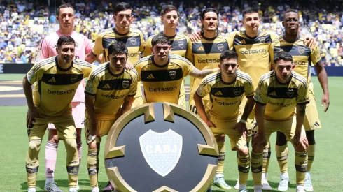 Los 11 de Boca contra Auckland City.
