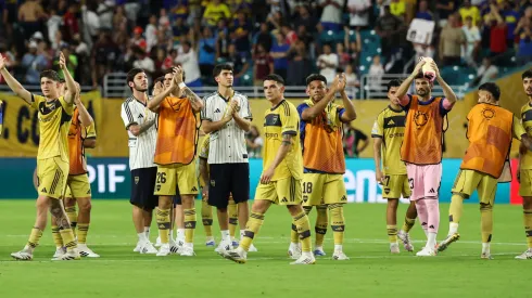 Los 3 jugadores de Boca que no se fueron con el resto del grupo tras llegar a Ezeiza. 

