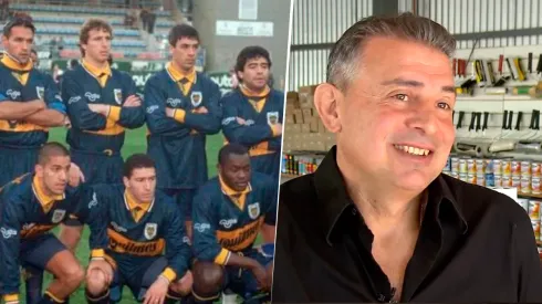 Darío Scotto fue jugador de Boca en la última etapa de Maradona.
