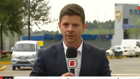 Diego Monroig dio detalles del futuro de Rojo, una vez que se vaya de Boca. 
