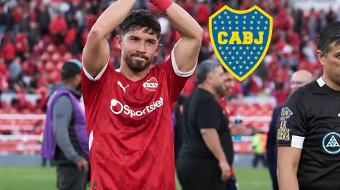 Boca sondeó a Felipe Loyola e Independiente le dio una respuesta. 
