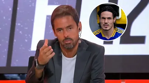 Mariano Closs apuntó contra Edinson Cavani y su nivel en Boca. 
