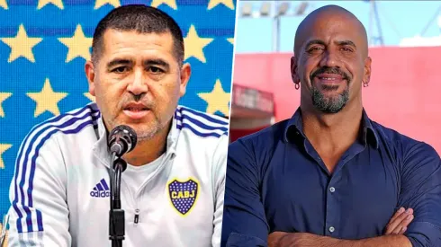 Román y Verón apuntan al mismo jugador.
