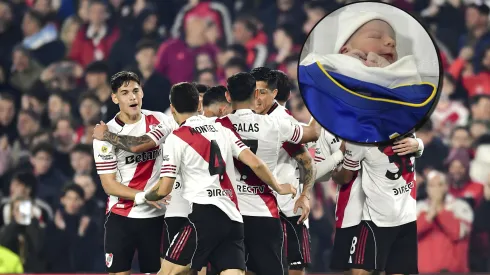 Jugó en River, pero es hincha de Boca: nació su hijo y ya le compró la camiseta azul y oro

