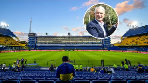 El intendente de La Plata habló de Boca. 

