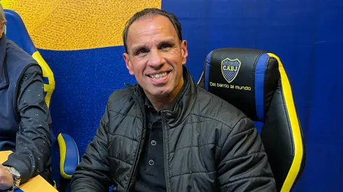 Navarro Montoya y una respuesta que los hinchas celebraron. 
