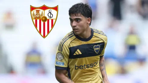 Al igual que Merentiel, Zeballos también gusta en el Sevilla. 
