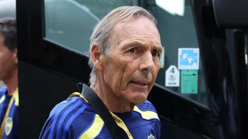 Russo y un mensaje para un suplente de Boca. 
