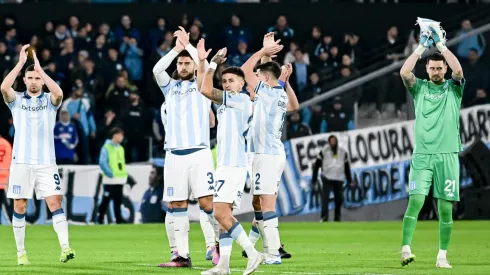 La figura de Racing que no jugaría contra Boca. 

