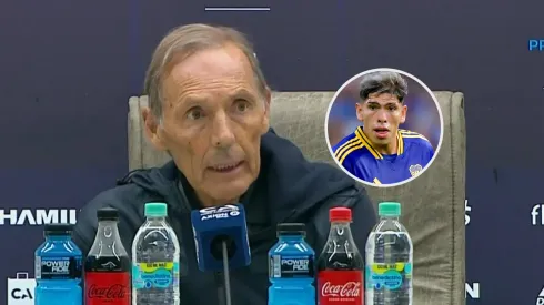 Russo fue consultado por la ausencia de Palacios.
