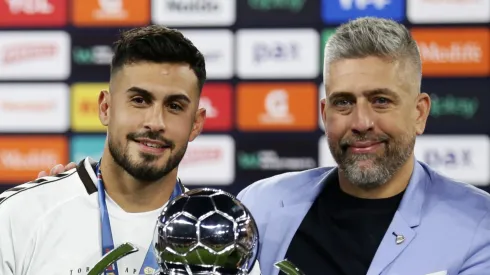 El presidente de Platense reconoció el interés de Boca por Vázquez.
