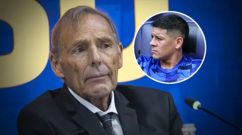 Russo y una firme decisión con Marcos Rojo. 
