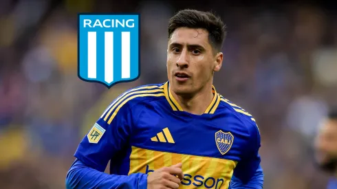 El panorama de Miguel Merentiel, con el ojo de Boca puesto en Racing. 

