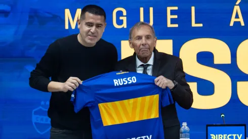 Riquelme marcó su postura sobre el futuro de Russo. 
