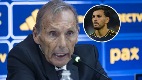 Russo piensa probar a Paredes más adelantado en Boca. 

