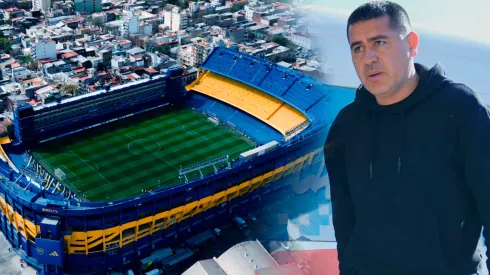 Riquelme va por la ampliación de La Bombonera.

