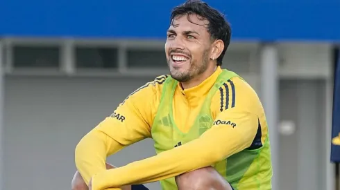 Paredes recibió un regalo de otro deportista argentino.

