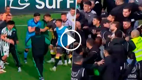 A las piñas: Nacho Rodríguez está cedido en Chicago y quedó en medio de una pelea