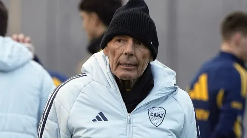El DT piensa en el partido contra Racing.
