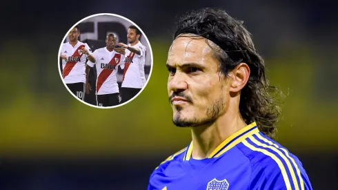 El exRiver que defendió a Cavani de las críticas. 
