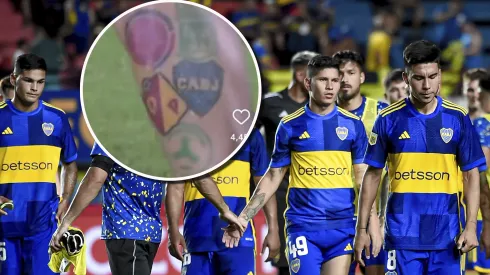 Se fue de Boca sin pena ni gloria, pero tiene tatuado el escudo en la pierna
