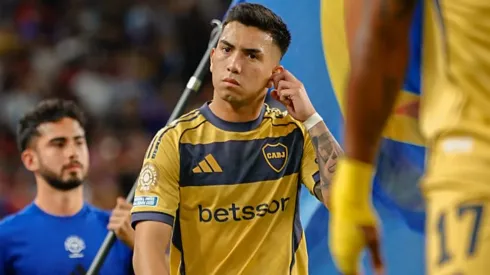 Velasco metió su primer gol en Boca.
