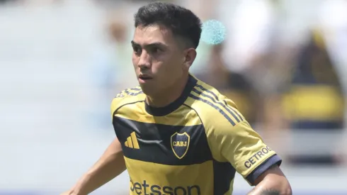 Alan Velasco habló después de marcar su primer gol en Boca

