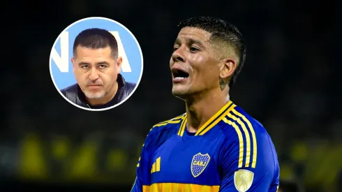 Rojo habló de una charla picante que tuvo con Riquelme. 
