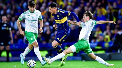 Boca vs. Banfield, por el Torneo Clausura 2025.
