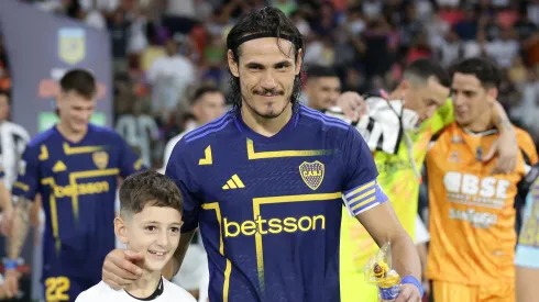 Un titular de Boca defendió a Edinson Cavani. 
