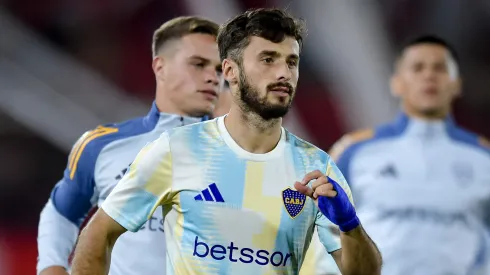 La mujer de Saracchi dejó un mensaje en redes al defensor tras su salida de Boca. 
