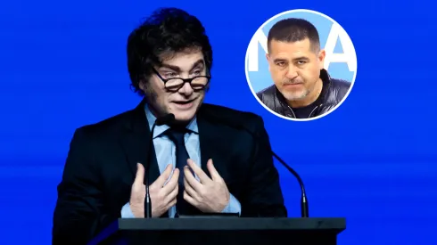 Milei apuntó otra vez contra Riquelme. 
