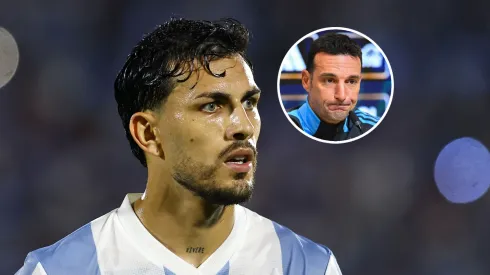 La postura de Scaloni con Paredes en la Selección Argentina. 
