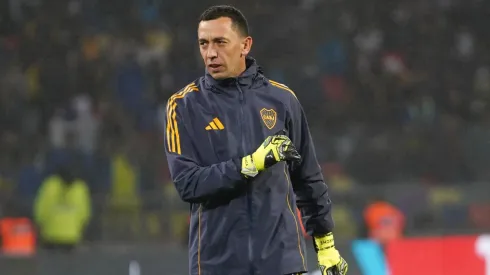 Marchesín no está descartado para atajar en Boca. 
