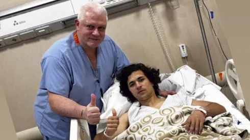 El alentador mensaje del Doctor Batista para el juvenil que se lesionó en el Superclásico de Reserva
