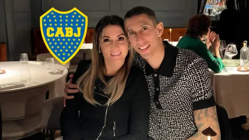 El mensaje de la esposa de Ángel Di María a todo Boca. 
