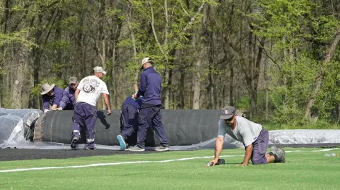 El club anunció una nueva obra que realiza en el predio de Ezeiza.
