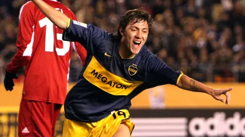 El mejor momento de Neri Cardozo en Boca.
