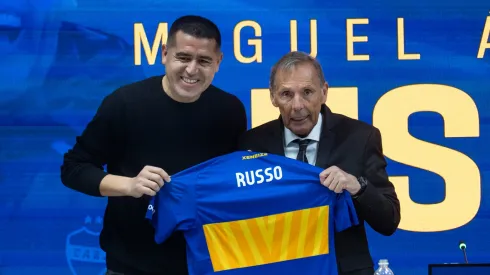 Riquelme evitó hablar de Miguel Ángel Russo.
