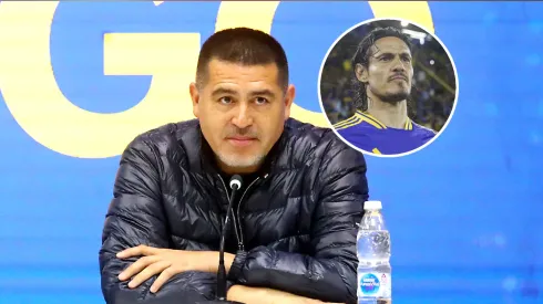 Riquelme dejó una firme frase que deja en claro su postura sobre el futuro de Cavani. 
