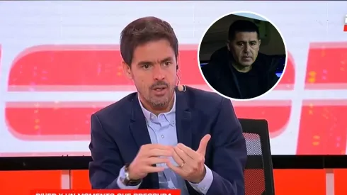 La pregunta que Closs le quiere hacer a Riquelme. 
