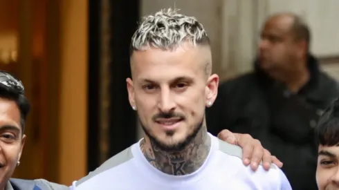 El recibimiento que tuvo Benedetto en su vuelta a La Bombonera.
