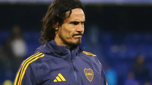 Cavani se resintió de su lesión.
